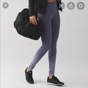 Lululemon Wunder Under ombré leggings